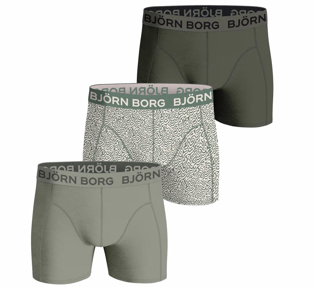 Spodnje hlače Bjorn Borg Cotton Stretch 3-Pack